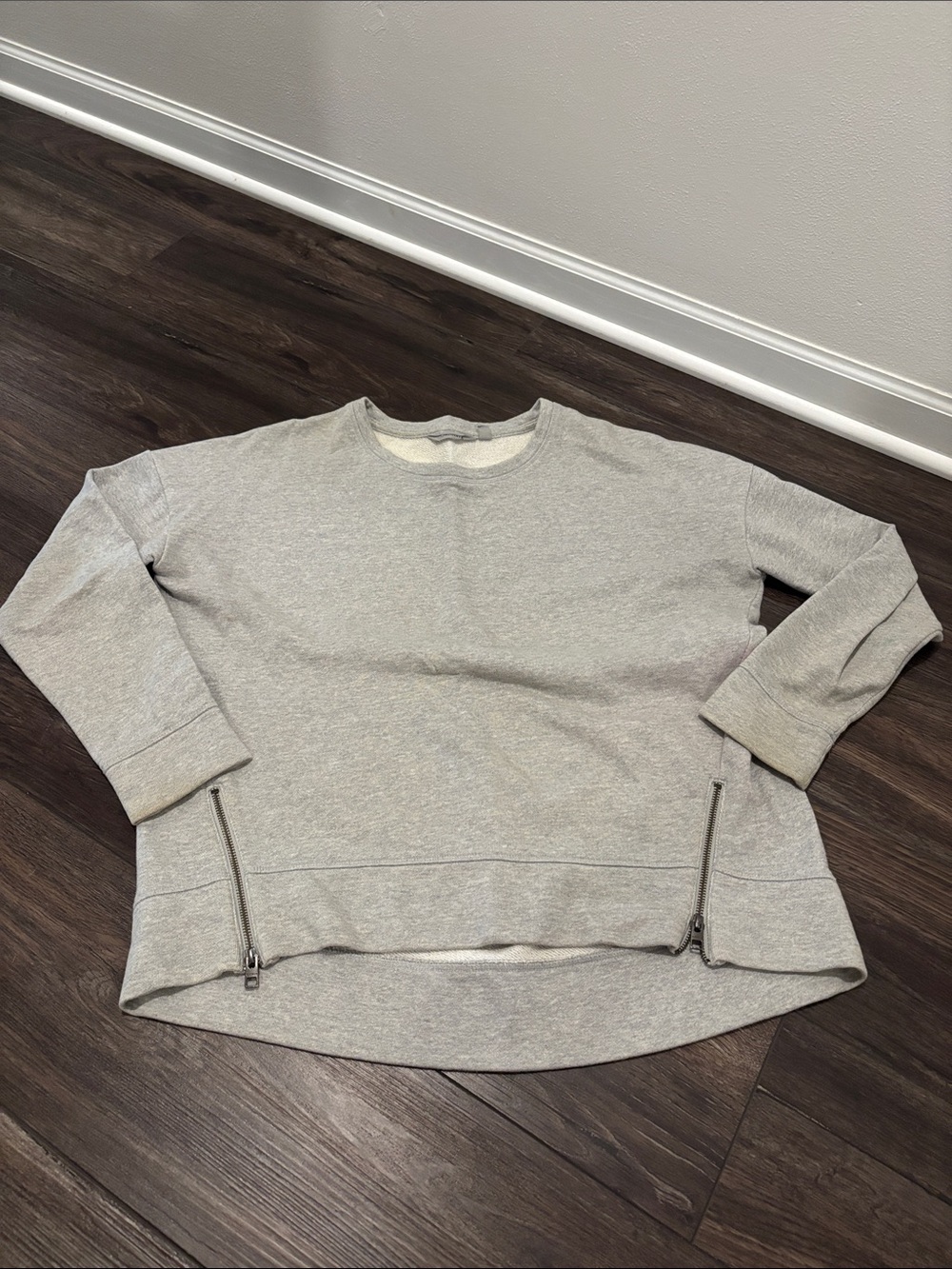 Athleta Zippered Pullover Sweatshirt
